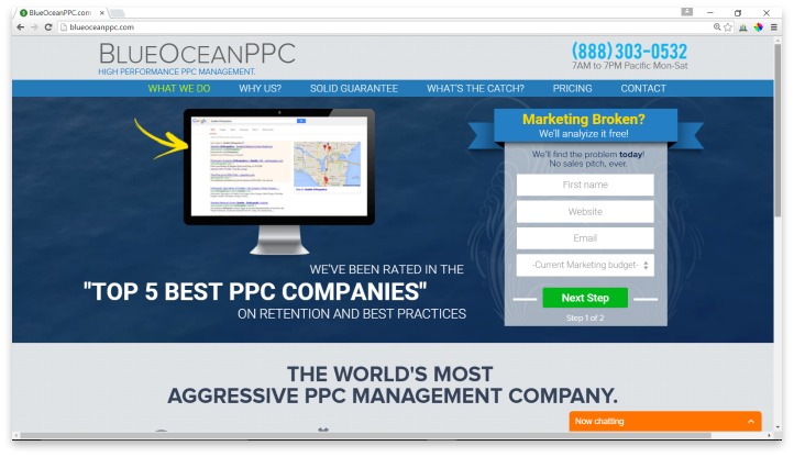 BlueOceanPPC Website